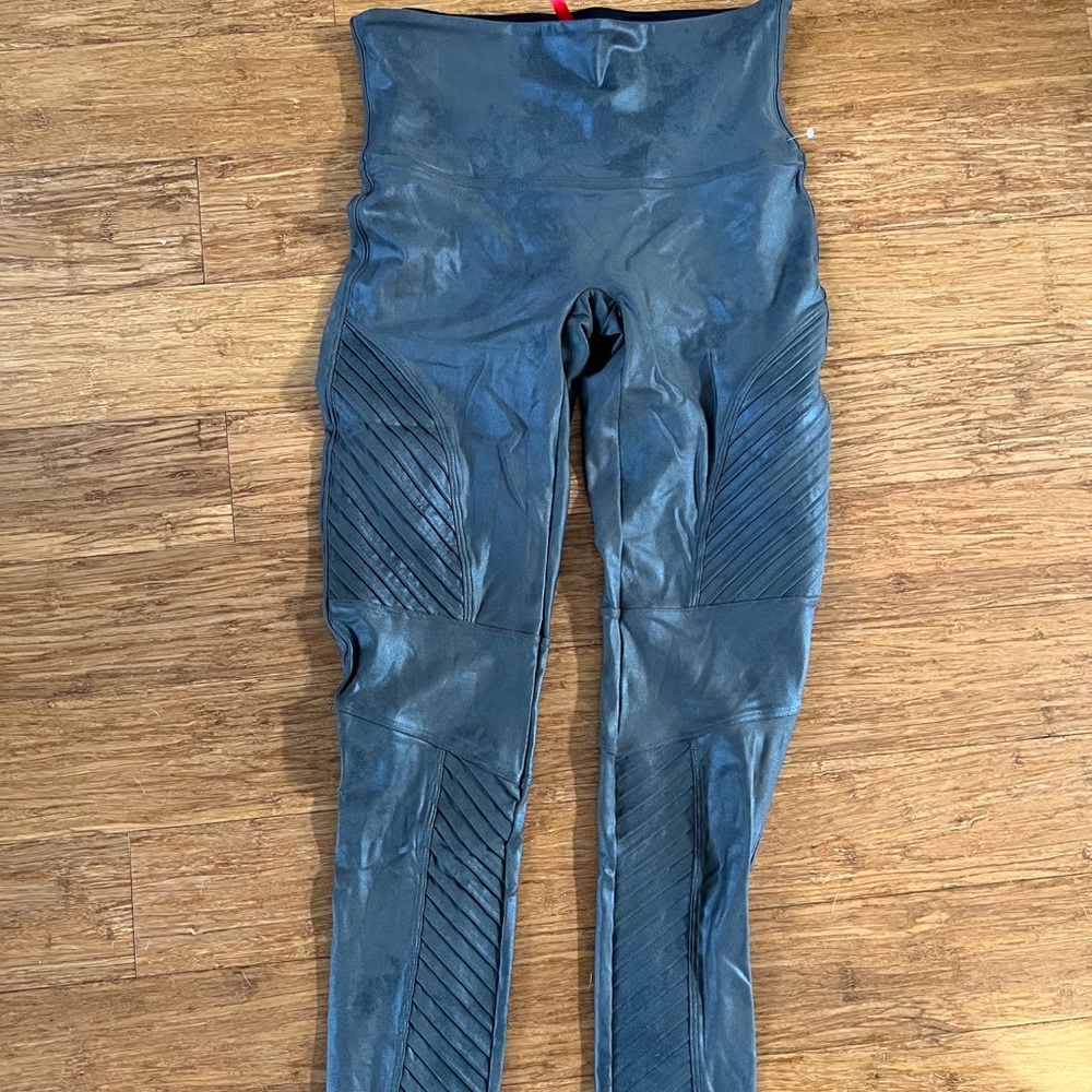 Spanx Leather Moto Legging